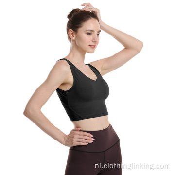 Fitness Workout Gym Crop Tops voor dames